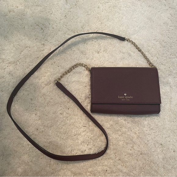 Kate Spade Brynn Leather Crossbody Bag - Picture 8 of 8